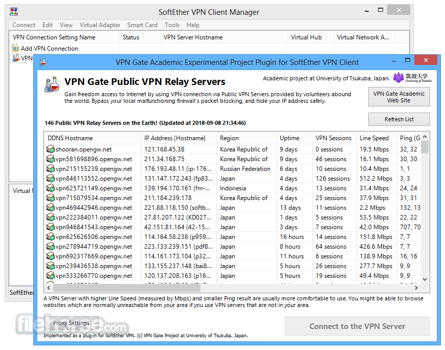Softether vpn server manager download
